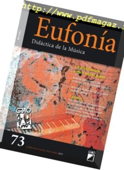 Eufonia. Didactica de la Musica – octubre 2017