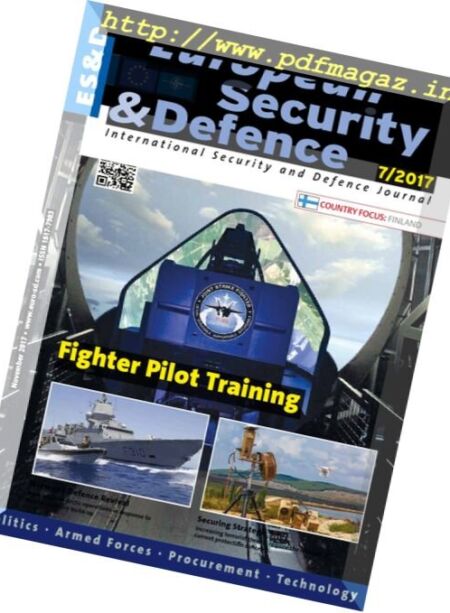 European Security and Defence – November 2017 Cover