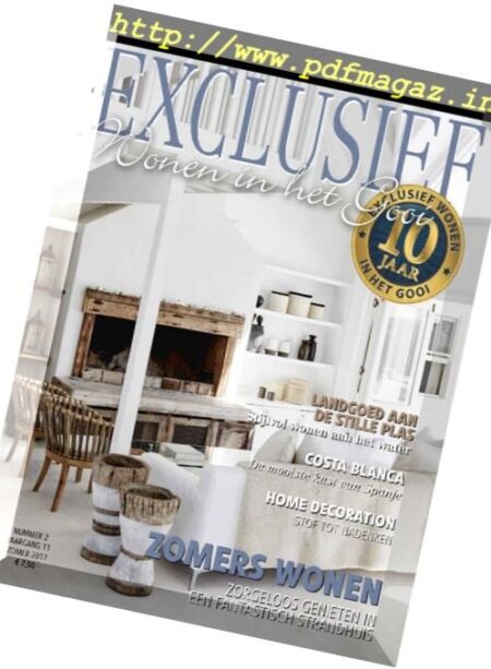 Exclusief Wonen in het Gooi – Zomer 2017 Cover