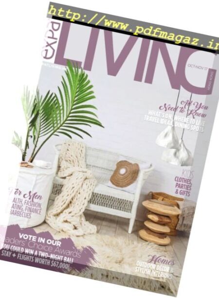 Expat Living Hong Kong – October-November 2017 Cover