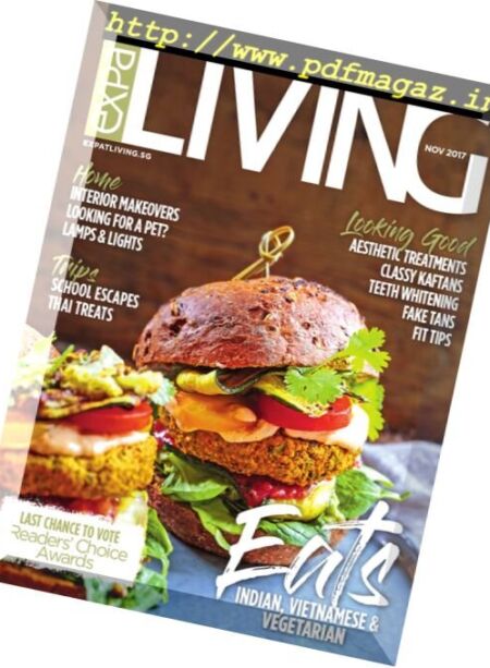 Expat Living Singapore – November 2017 Cover