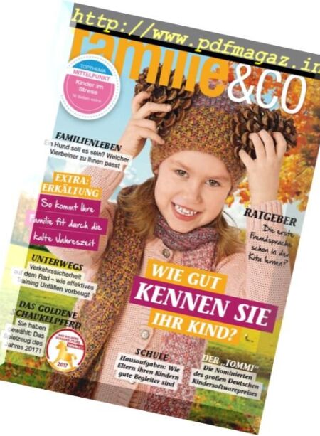 Familie & Co – November 2017 Cover