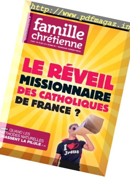 Famille Chretienne – 30 Septembre au 6 Octobre 2017 Cover