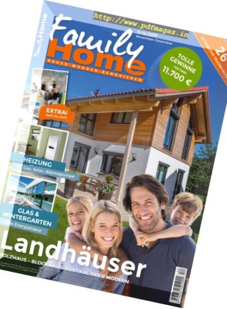 Family Home – November-Dezember 2017 Cover