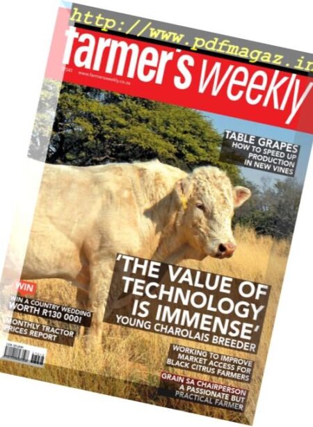 Farmer’s Weekly – 27 October 2017 Cover