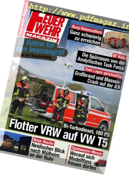 Feuerwehr – April 2012 Cover