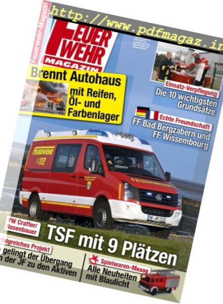 Feuerwehr – April 2014 Cover