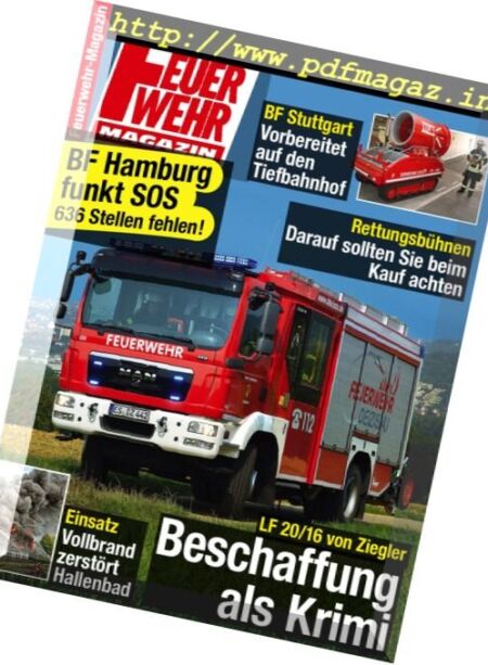 Feuerwehr – Dezember 2012 Cover