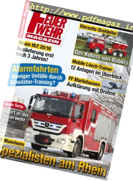 Feuerwehr – Februar 2011 Cover