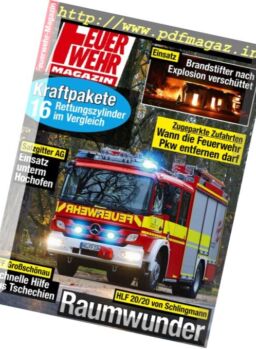 Feuerwehr – Februar 2013