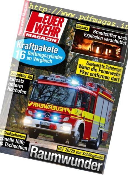 Feuerwehr – Februar 2013 Cover