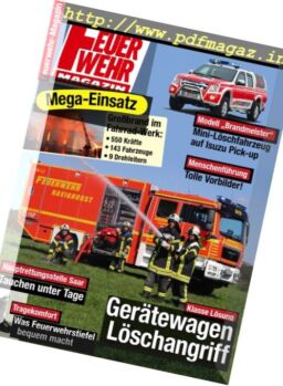 Feuerwehr – Juli 2013
