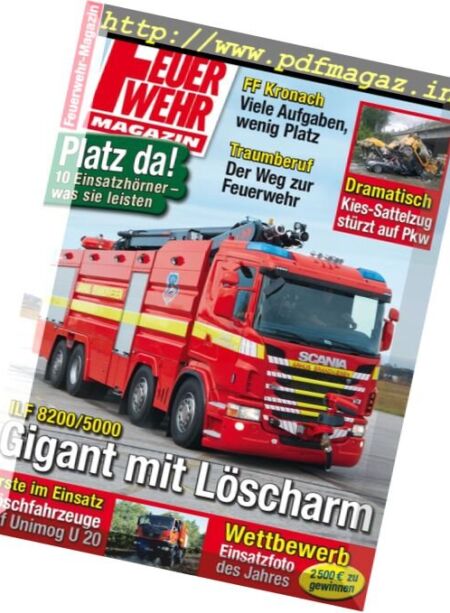 Feuerwehr – Marz 2011 Cover