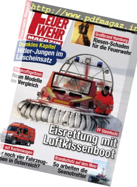 Feuerwehr – Marz 2012 Cover