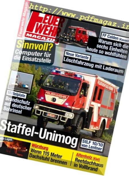 Feuerwehr – September 2012 Cover