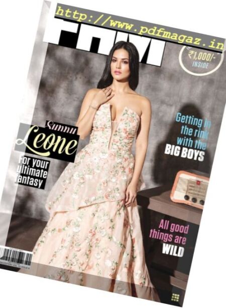 FHM India – October 2017 Cover