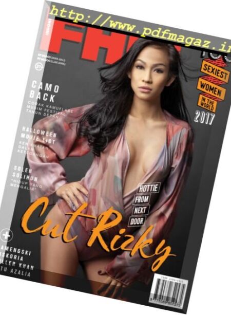 FHM Indonesia – October 2017 Cover