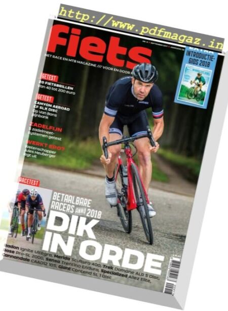 Fiets – September 2017 Cover