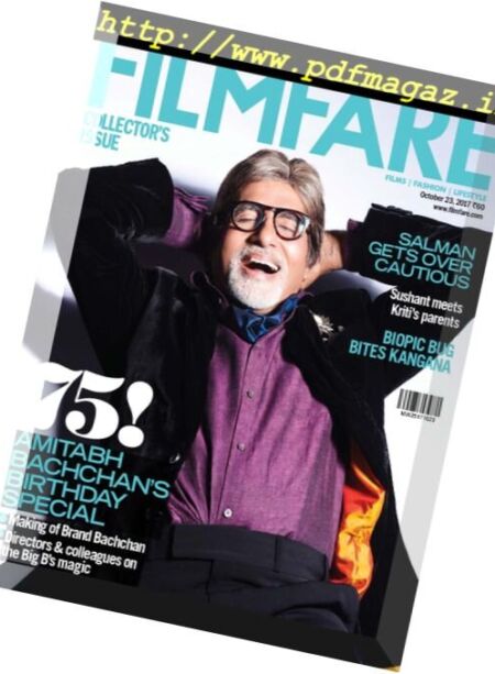 Filmfare – 27 October 2017 Cover