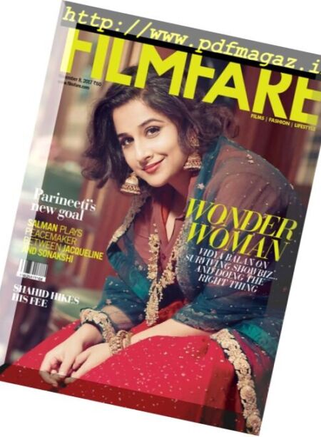 Filmfare – 7 November 2017 Cover