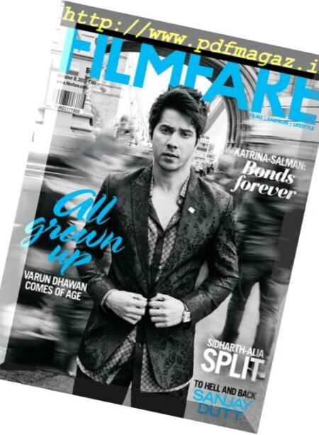 Filmfare – 8 October 2017 Cover
