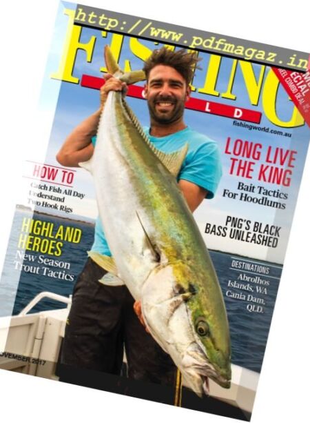 Fishing World – November 2017 Cover