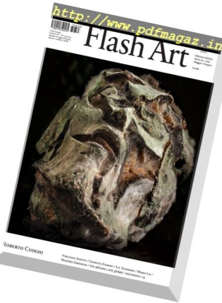 Flash Art Italia – Maggio-Giugno 2017 Cover