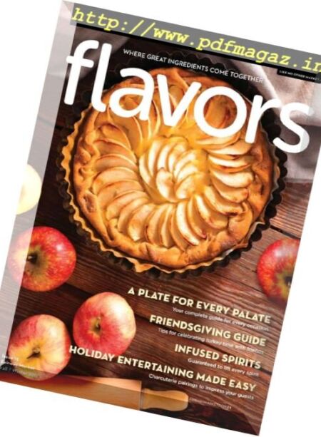 Flavors Magazine – Fall-Winter 2017 Cover