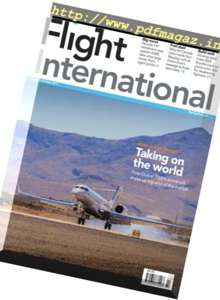 Flight International – 17 – 23 October 2017 Cover
