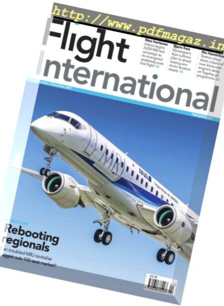 Flight International – 31 October – 6 November 2017 Cover