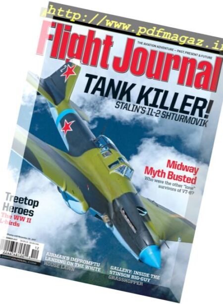 Flight Journal – December 2017 Cover