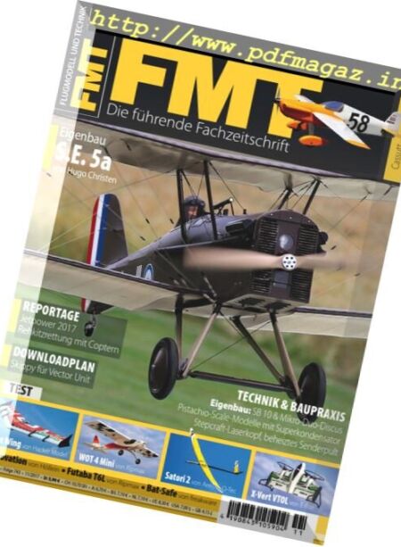 FMT Flugmodell und Technik – November 2017 Cover