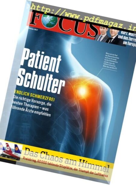 Focus – 21 Oktober 2017 Cover