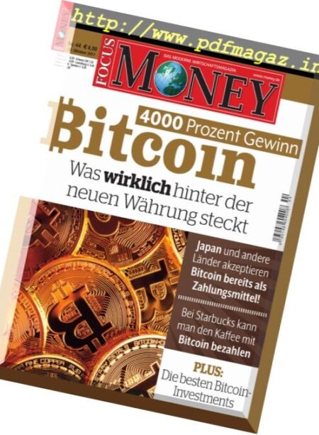 Focus Money – 25 Oktober 2017 Cover