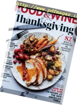 Food & Wine USA – November 2017