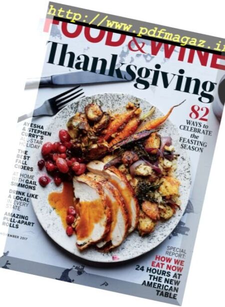 Food & Wine USA – November 2017 Cover