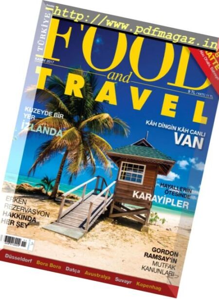 Food and Travel Turkey – Kasim 2017 Cover