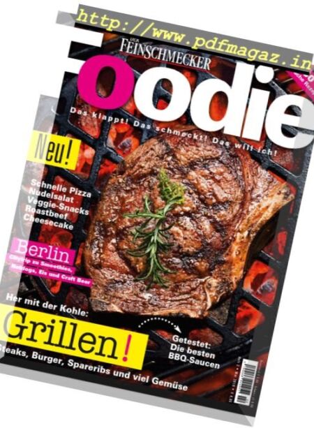 Foodie Germany – Mai 2016 Cover