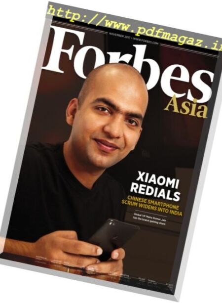 Forbes Asia – November 2017 Cover