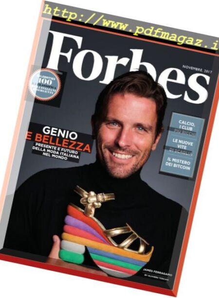 Forbes Italia – Novembre 2017 Cover