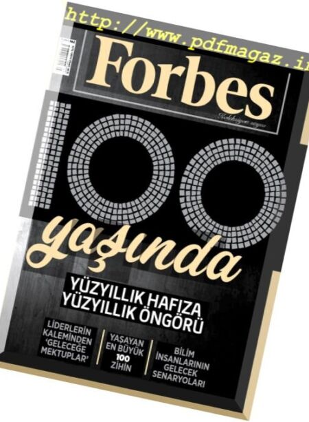 Forbes Turkey – Kasim 2017 Cover