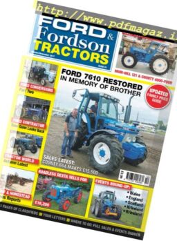 Ford & Fordson Tractors – October-November 2017