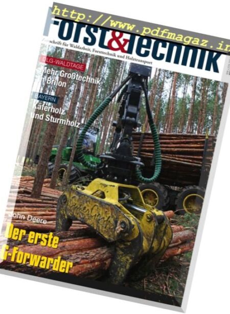 Forst & Technik – Nr.10 2017 Cover