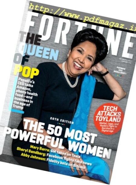 Fortune USA – 29 September 2017 Cover