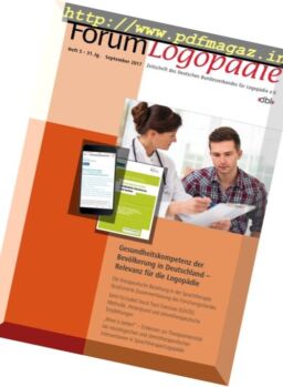 Forum Logopadie – September 2017