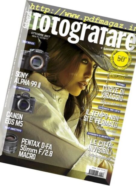 Fotografare – Ottobre 2017 Cover