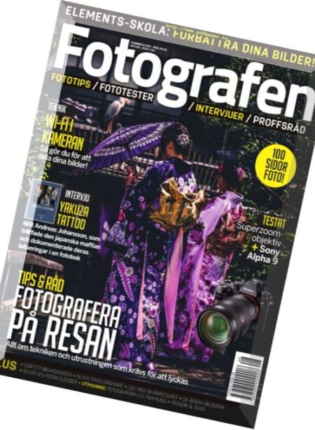 Fotografen – Nr.8, 2017 Cover