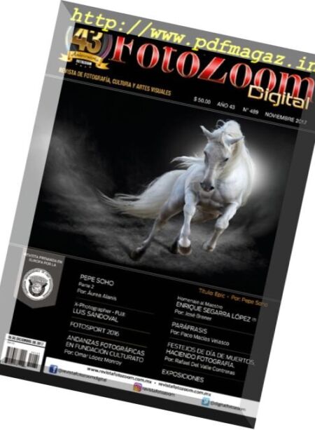 FotoZoom Digital – Noviembre 2017 Cover
