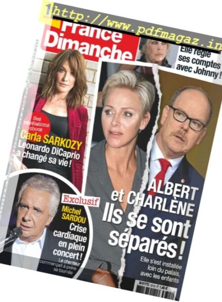 France Dimanche – 27 Octobre 2017 Cover