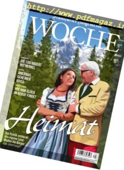 Frankfurter Allgemeine Woche – 27 Oktober 2017
